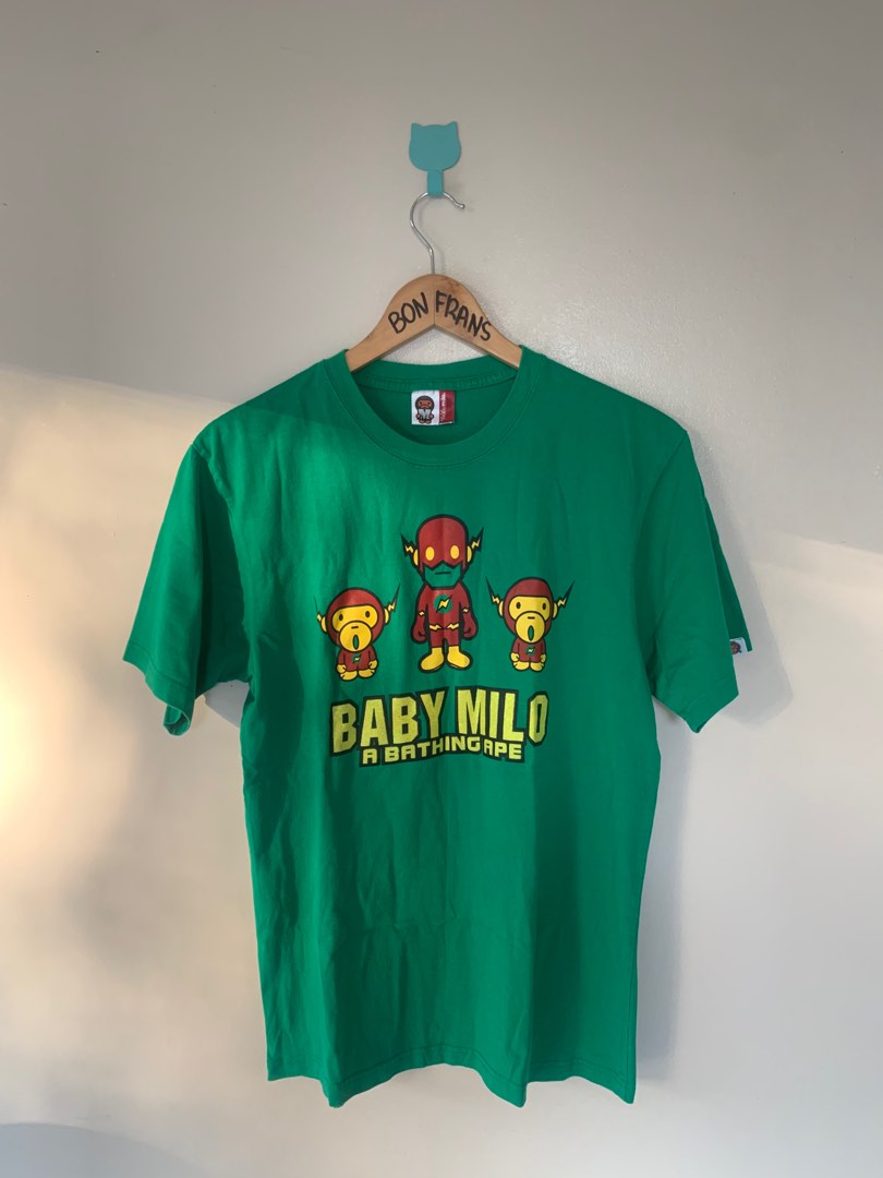 Baby milo by bape, Men's Fashion, Tops & Sets, Tshirts & Polo Shirts on ...