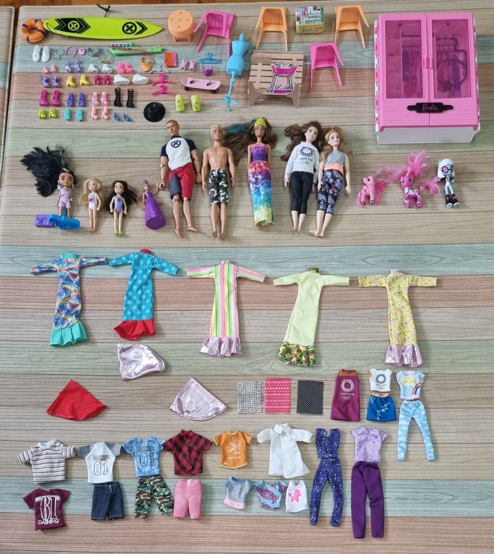 Barbie malibu hot sale house accessories