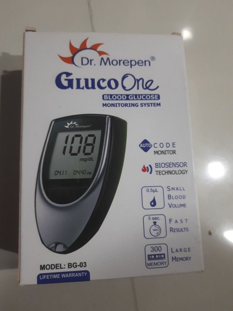 Blood Glucose Monitoring Machine, Health & Nutrition, Health Monitors