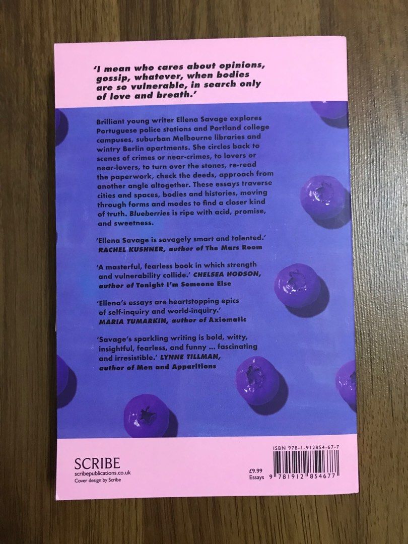 Blueberries Elena Savage, Hobbies & Toys, Books & Magazines