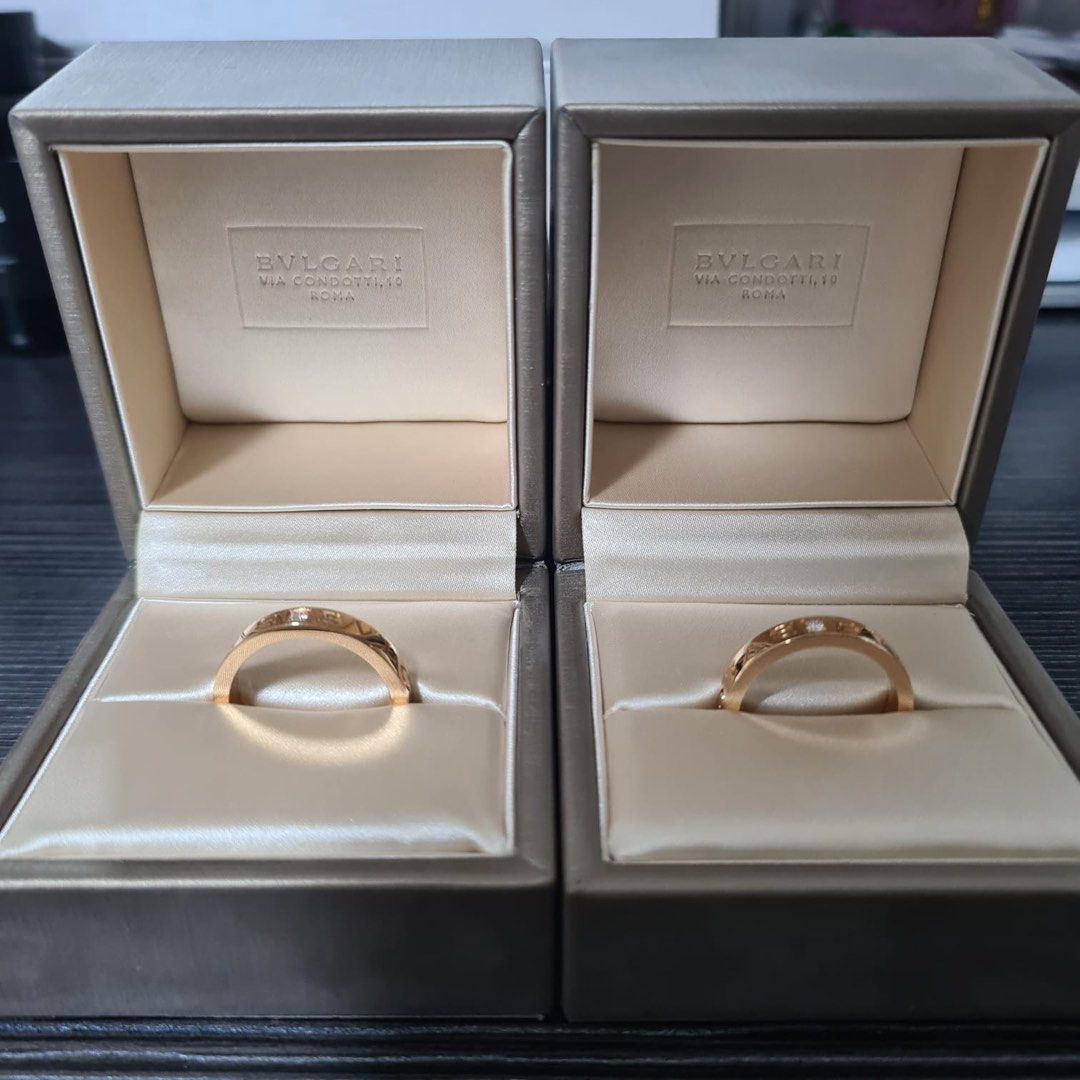 Bvlgari engagement ring top