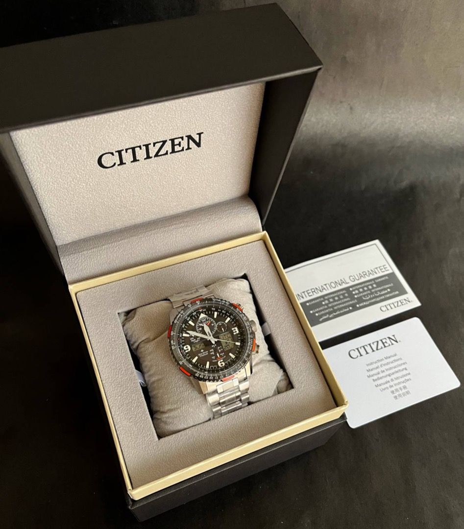 BNEW AUTHENTIC! Citizen Promaster Sky A-T Watch Eco-Drive JY8109-85E ...
