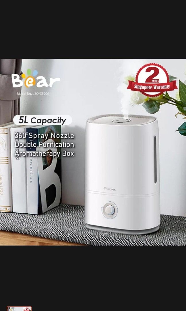 Brand New Air Humidifier 5 Litres, TV & Home Appliances, Air Purifiers