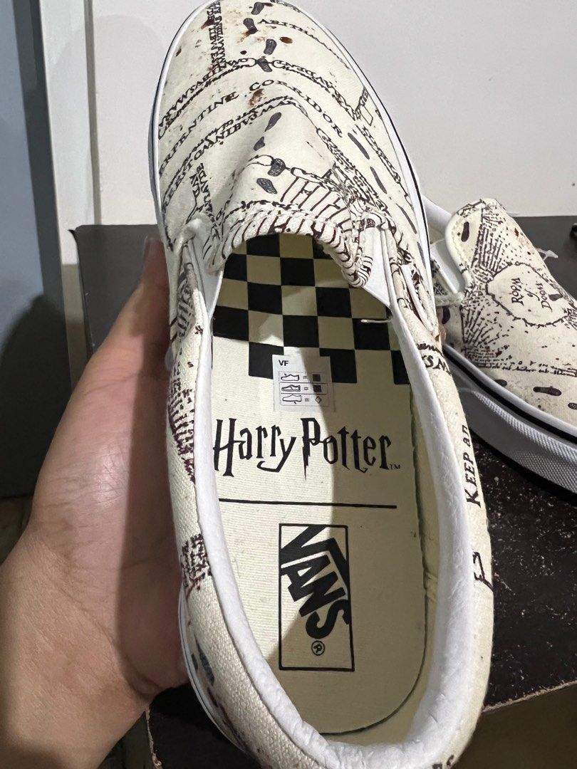 BRAND NEW AUTHENTIC 2019 Limited Edition VANS x HARRY POTTER CLASSIC SLIP ON MARAUDER S MAP