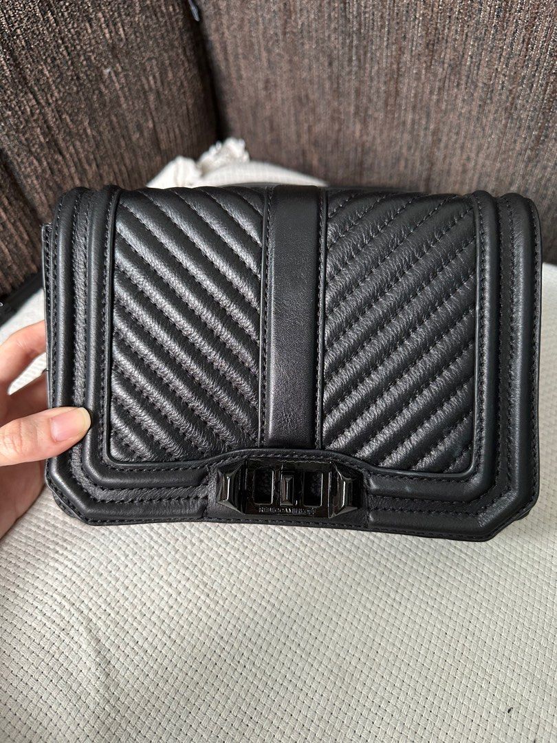 Rebecca minkoff chevron quilted small love crossbody shop