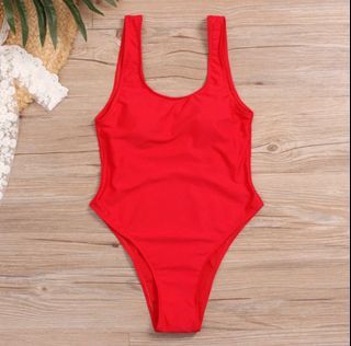 Brand new size small womens red swimsuit one piece