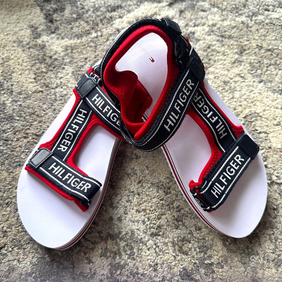 Brandnew Tommy Hilfiger Mandals (Category: Flats & Sandals) located in Quezon City. Submitted by ishopagm (Listing ID 1224191487, Image 2). Description: Tommy Hilfiger Mandals 8 (2 pairs available).