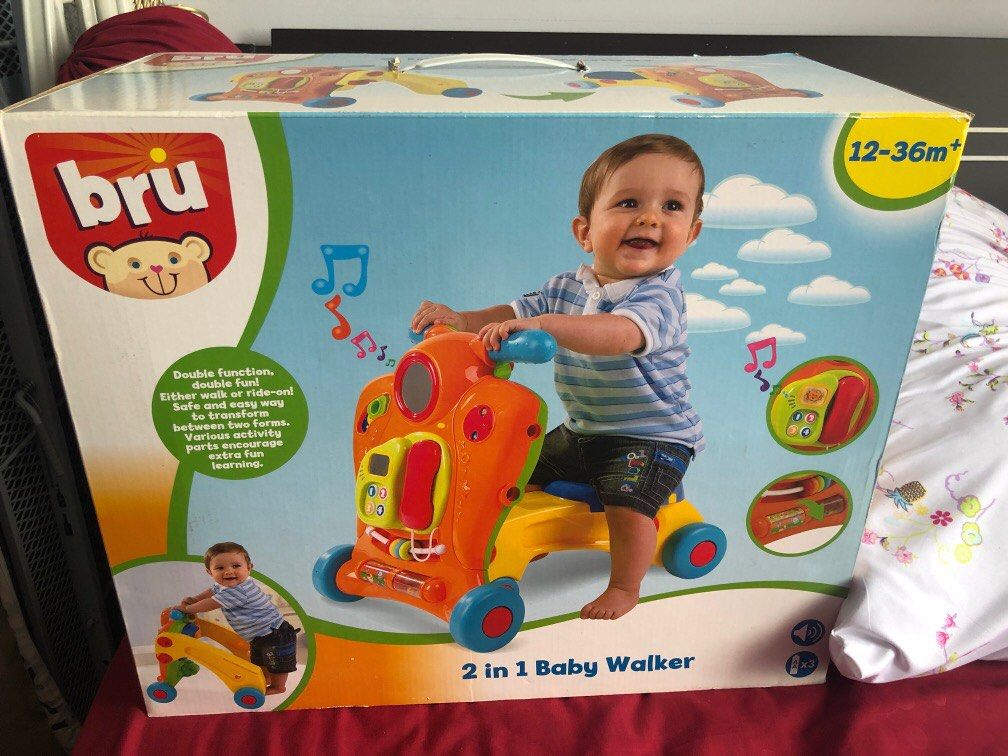 Bru 2 in store 1 baby walker