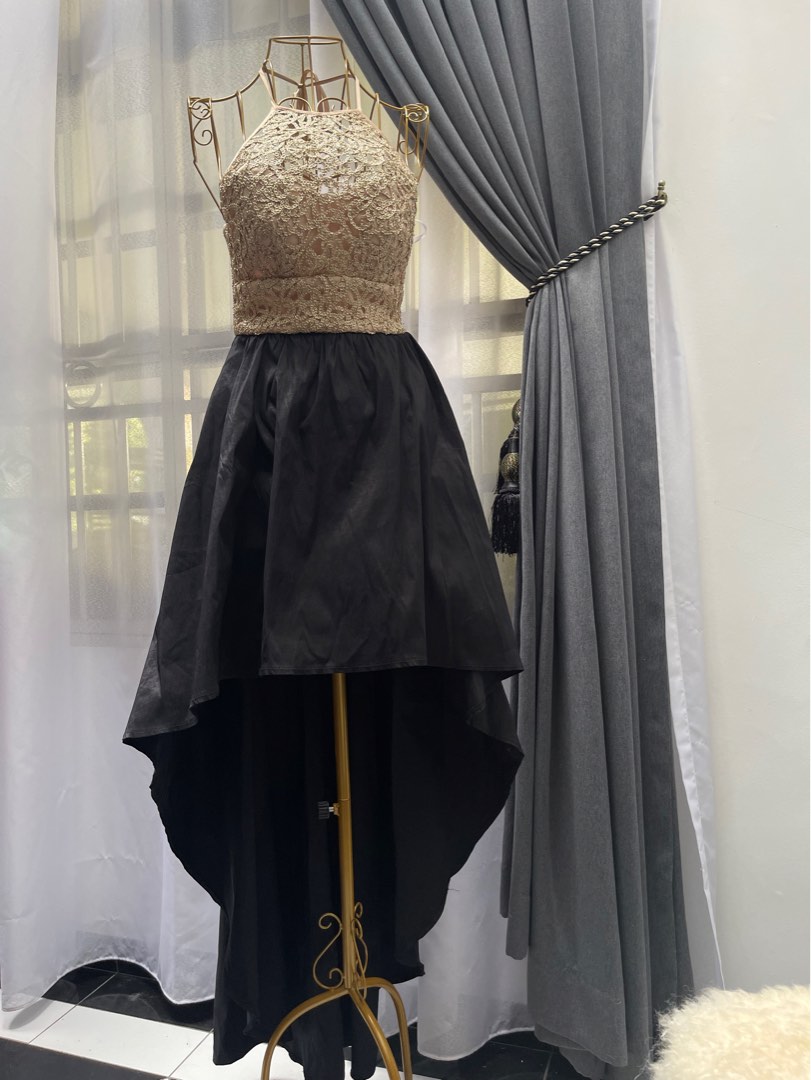 B.Smart Evening Gold Lacey Dress Women s Fashion Dresses Sets