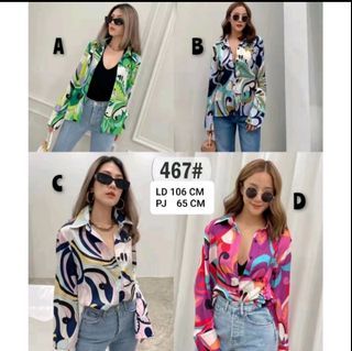 Bukan ZARA kemeja silk import