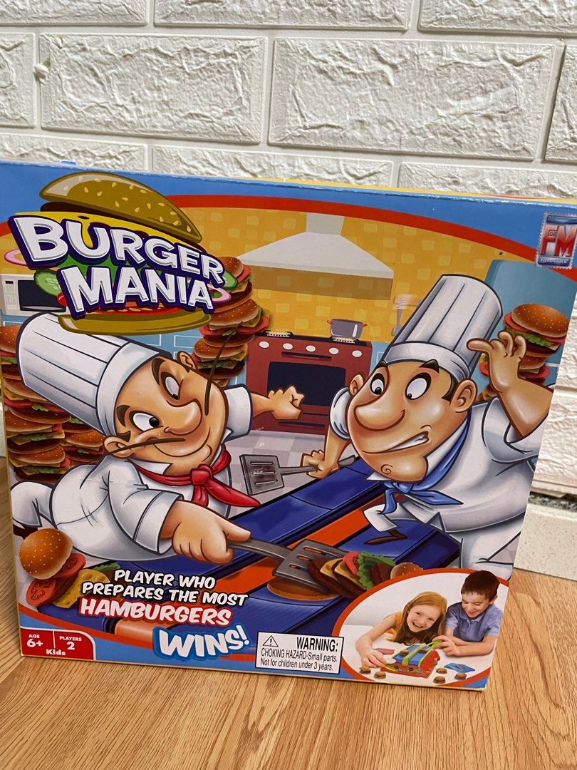 Burgermania, Board Game