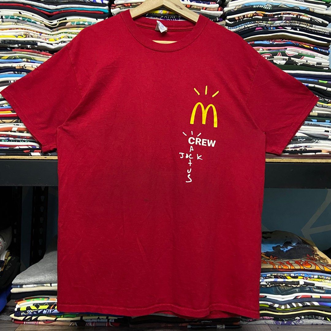 Mcdonalds crew cactus shop jack shirt
