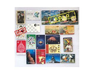 Cards - SMRT Transitlink / Ez-Link / Nets Flashpay / HKSAR