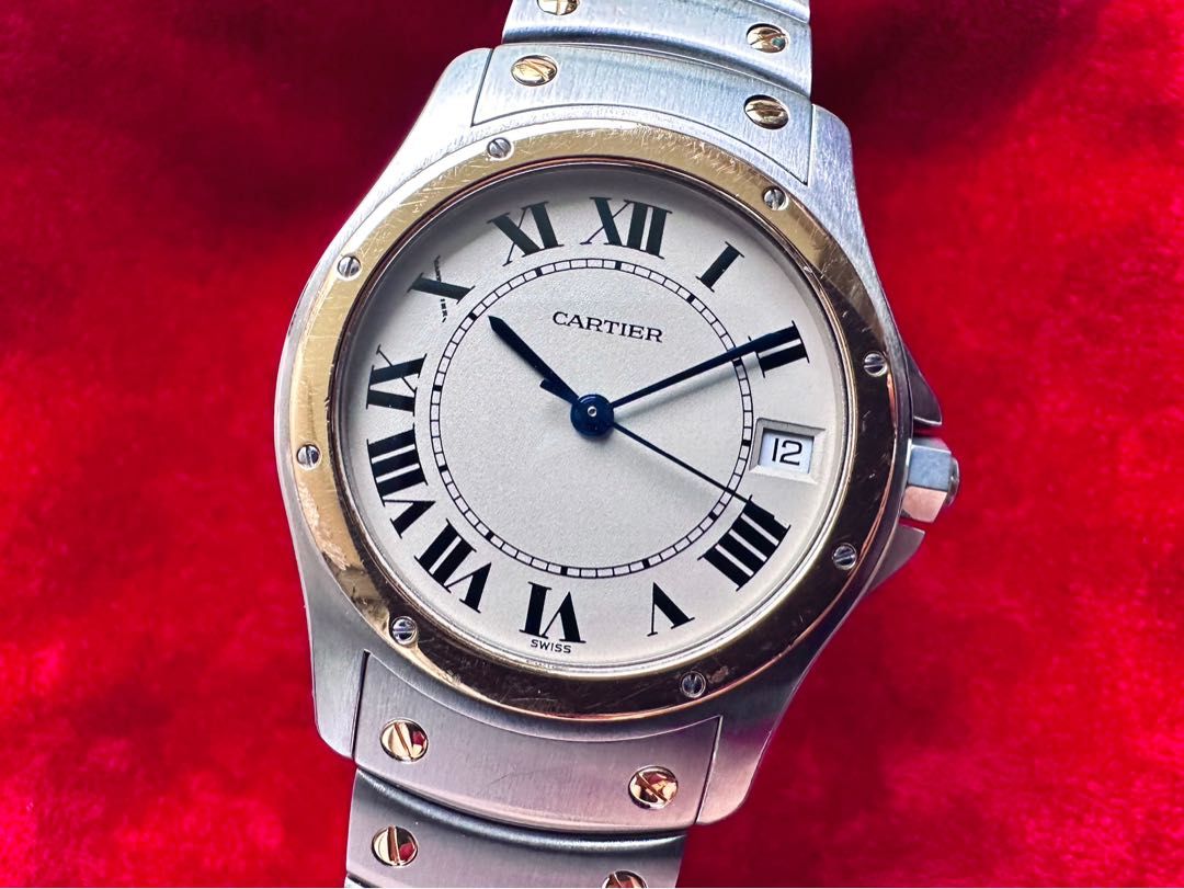Cartier santos automatic clearance movement