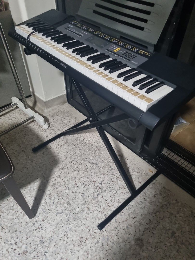 CASIO CTK-2500 Keyboard with Keyboard Stand, Hobbies & Toys, Music ...