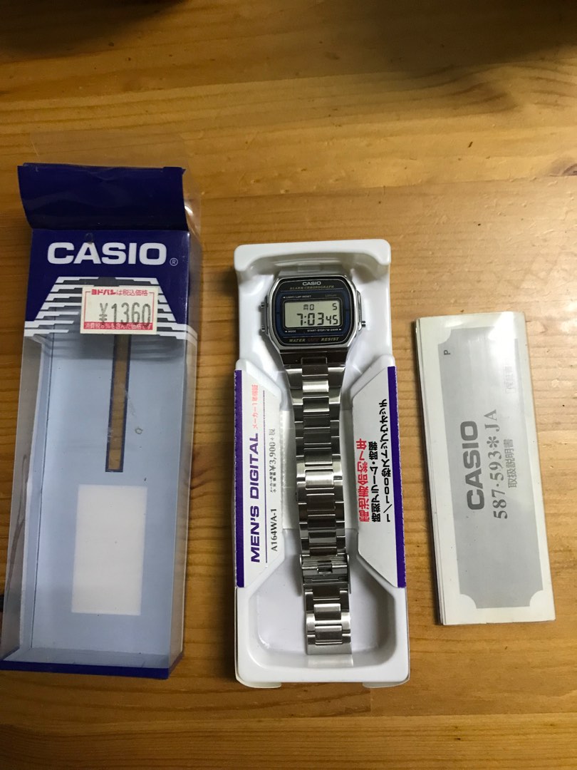 CASIO 587・593＊JA - 腕時計(デジタル)
