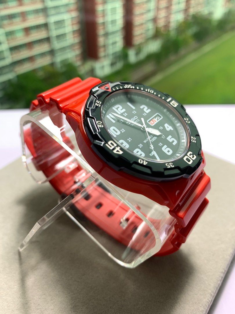 Casio men's best sale diver style watch