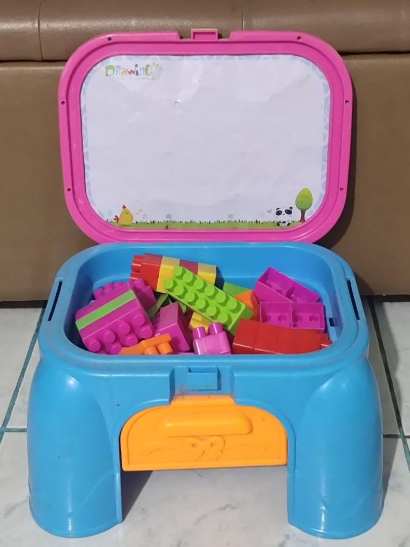 Chair with Blocks on Carousell