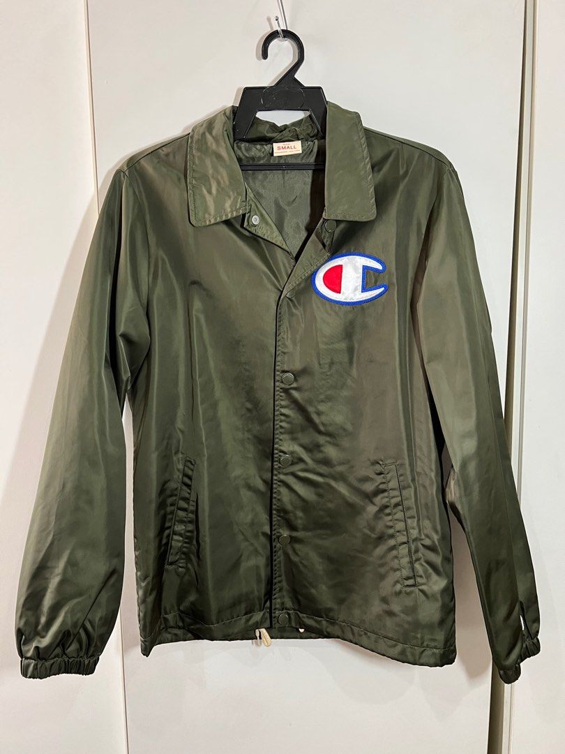 Champion Coach Jacket Army Green