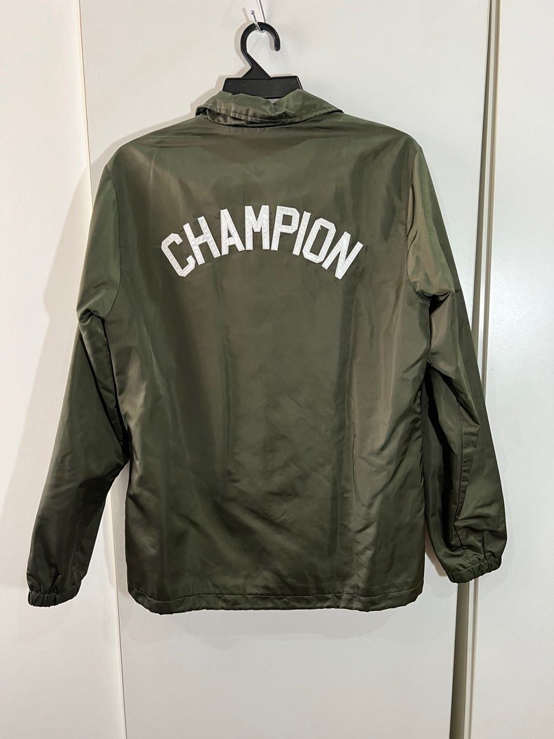 Champion coach jacket green 2025