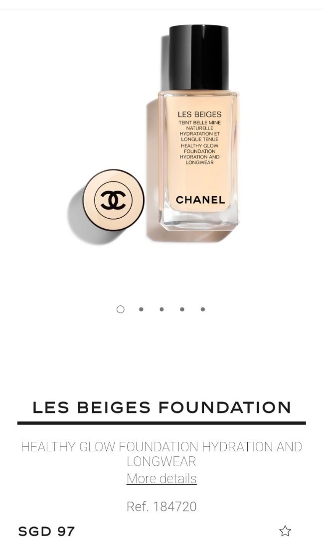 Kem Nền Chanel Les Beiges Healthy Glow Foundation Hydration And Longwear  30ml  Store Mỹ phẩm Em xinh em đẹp