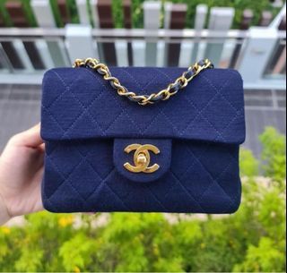 Vintage Chanel Mini Flap bag (1980s-1970s) edt Made in France