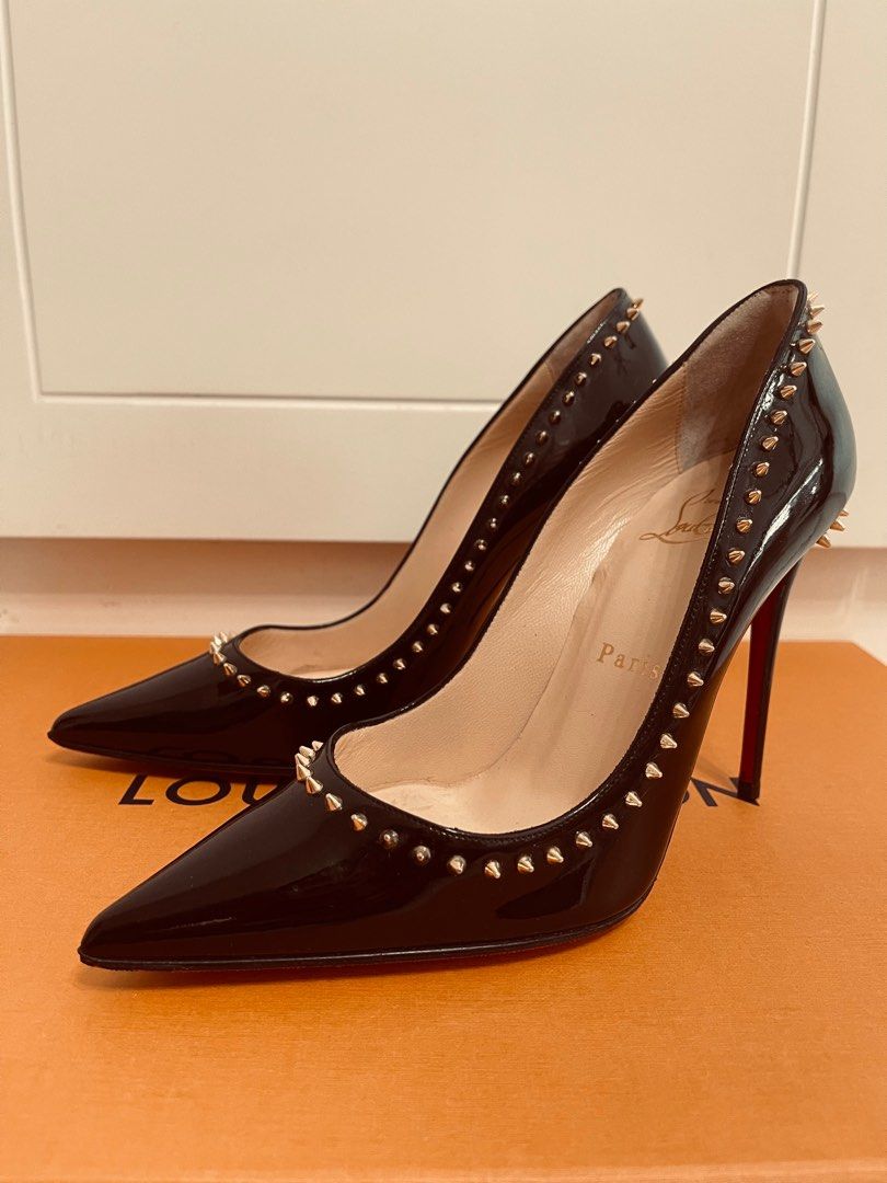 Christian Louboutin Anjalina Patent 100mm Luxury Sneakers