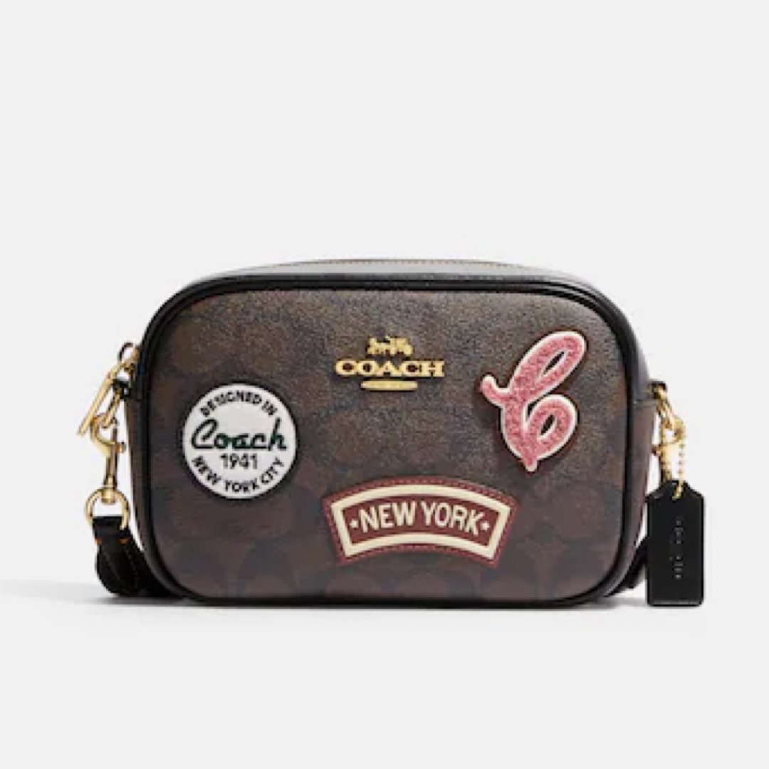 Coach Jamie Camera Bag With Patches
