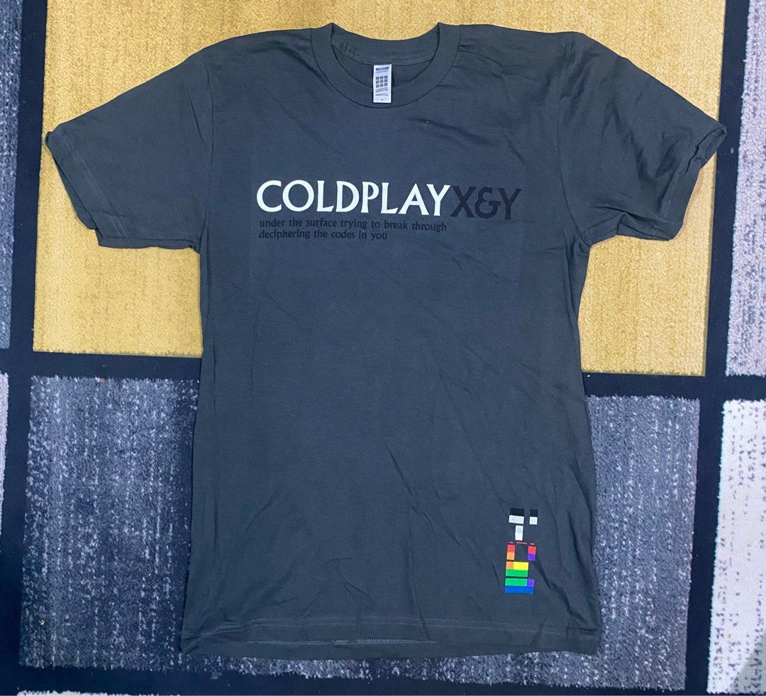 COLDPLAY Official Merchandise TShirt, Men's Fashion, Tops & Sets