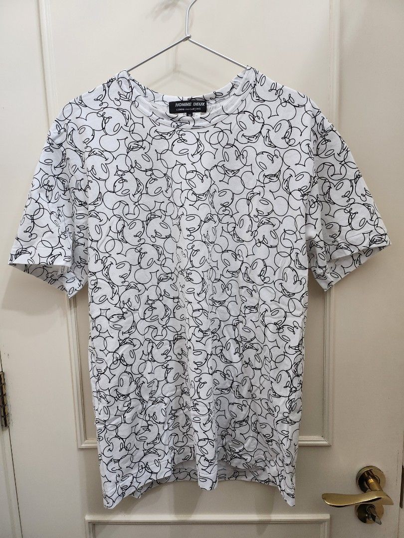 Comme des Garcons Homme Deux Mickey Print Tee Size M 99
