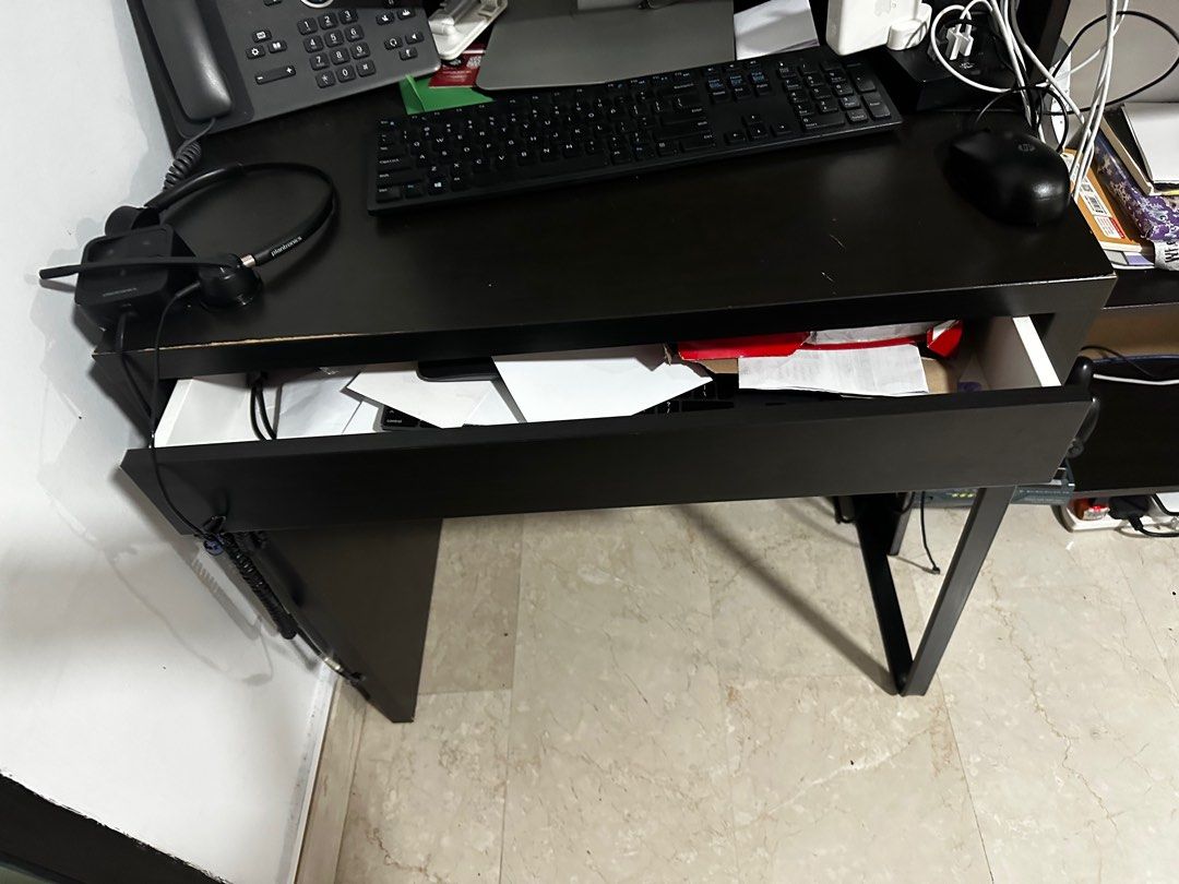 Computer Table IKEA, Furniture & Home Living, Furniture, Tables & Sets