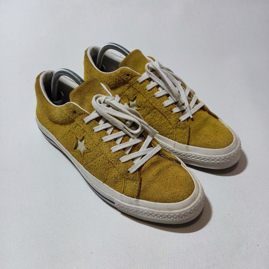 Converse hairy clearance suede yellow
