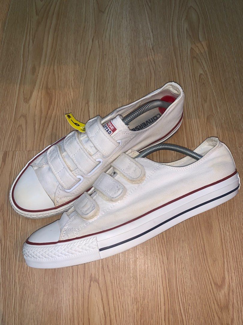 Converse with velcro hot sale straps