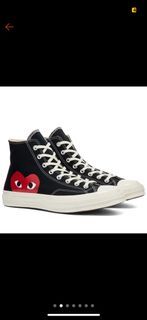 Converse x CDG Play Sneakers Size 38 100% Original