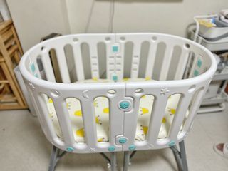 Crib for Baby Brand New (convertible to highchair and playpen)