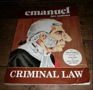 CRIMINAL LAW BOOK