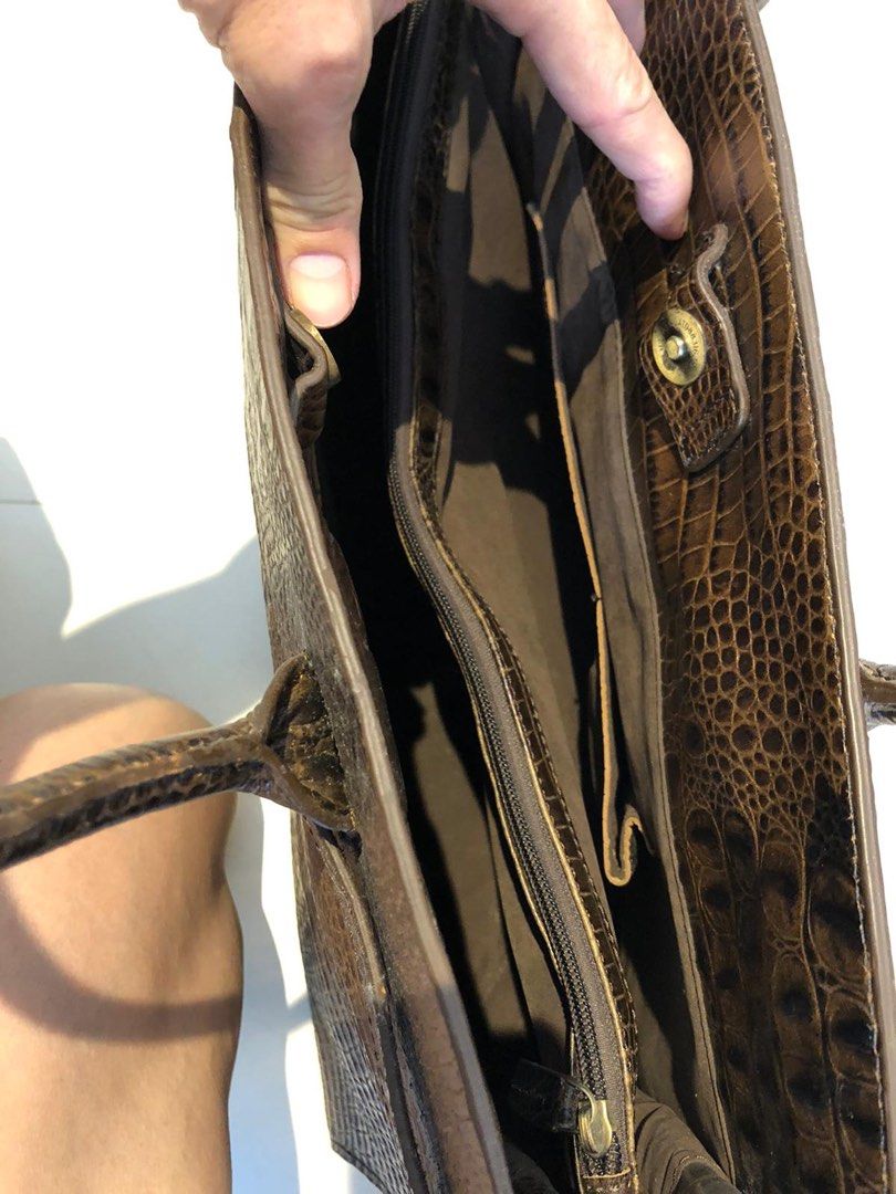 Custom Made Leather Briefcase, Men's Fashion, Bags, Briefcases on Carousell