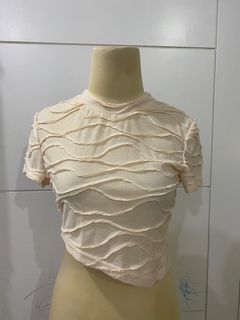Crop top Asimetris Shein