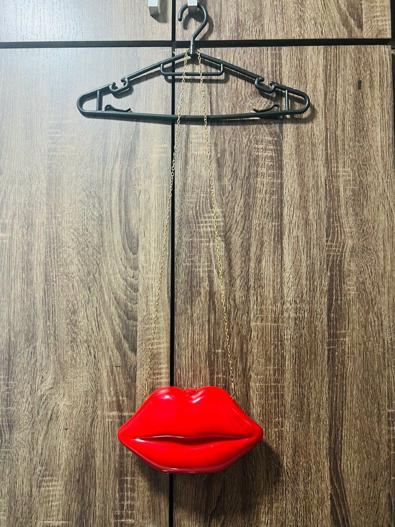 Cute Red Lips Bag