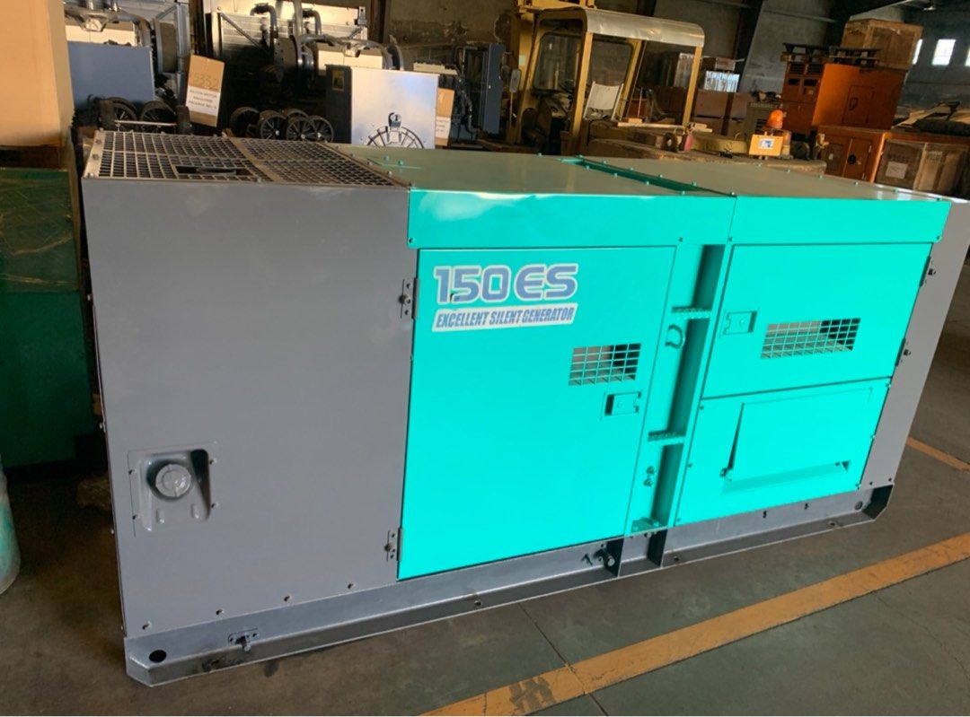 Denyo Generator 150 kVA Unit (Category: Industrial Equipment) located in Manila. Submitted by santiago0721 (Listing ID 1224150680, Image 1). Description: Heavy Duty Unit Japan Surplus 150 kVA Excellent Silent Series Inclusion: Full PMS Clean Fuel Tank Overhaul Radiator Free painting (inside outside) With load test result Note: Initial load test - unit is still in original condition (from Japan) - all parts original Load test before delivery.