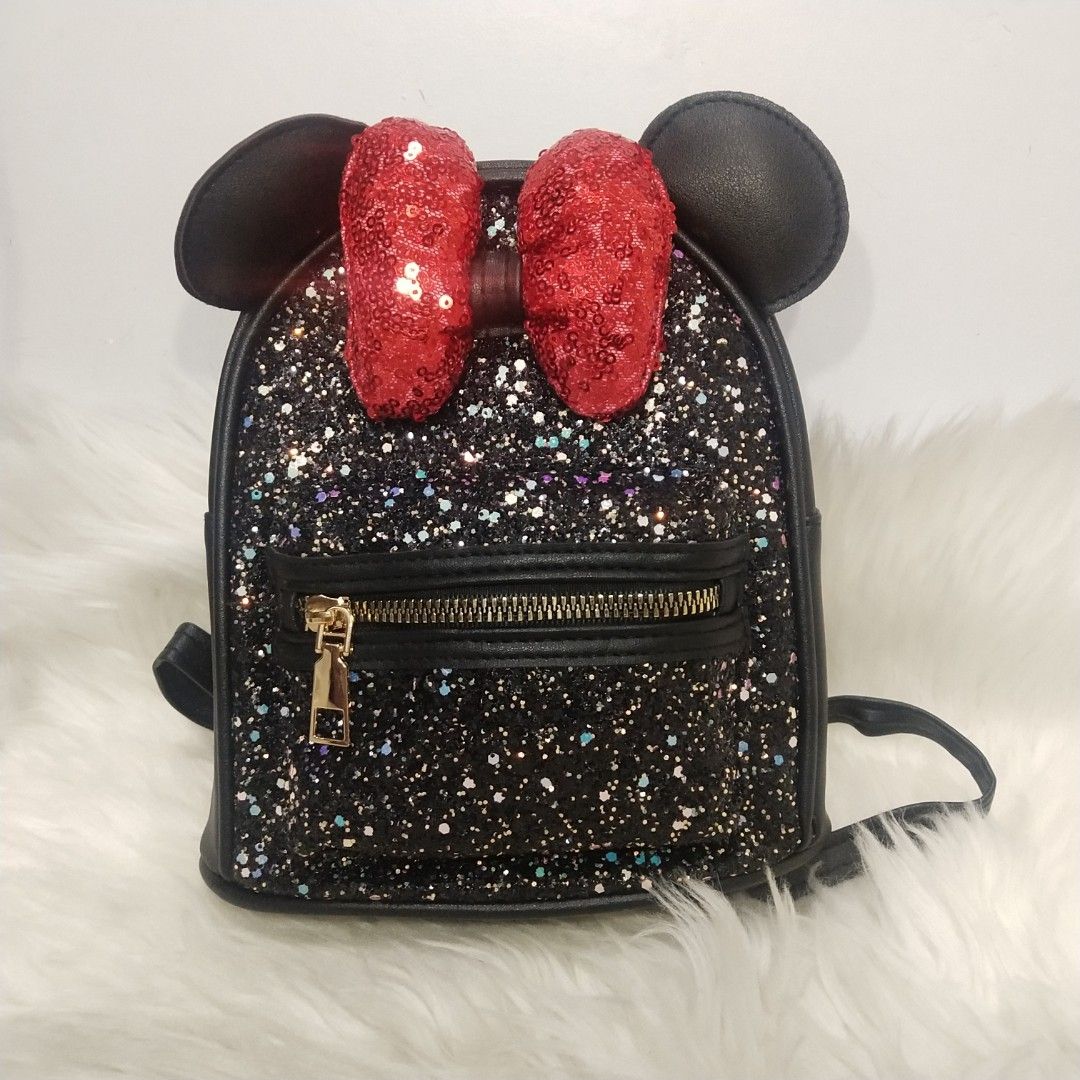 Loungefly Minnie Mouse Denim Polka Dot Backpack | Polka dot backpack, Dot  backpack, Denim polka dot