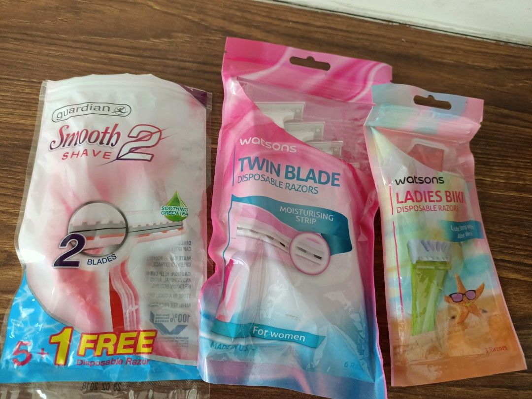  Disposable Razors: Beauty & Personal Care