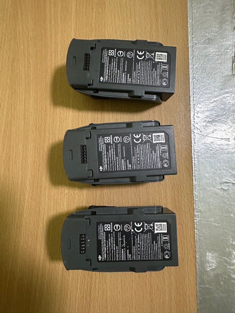 DJI spark batteries, Photography, Drones on Carousell