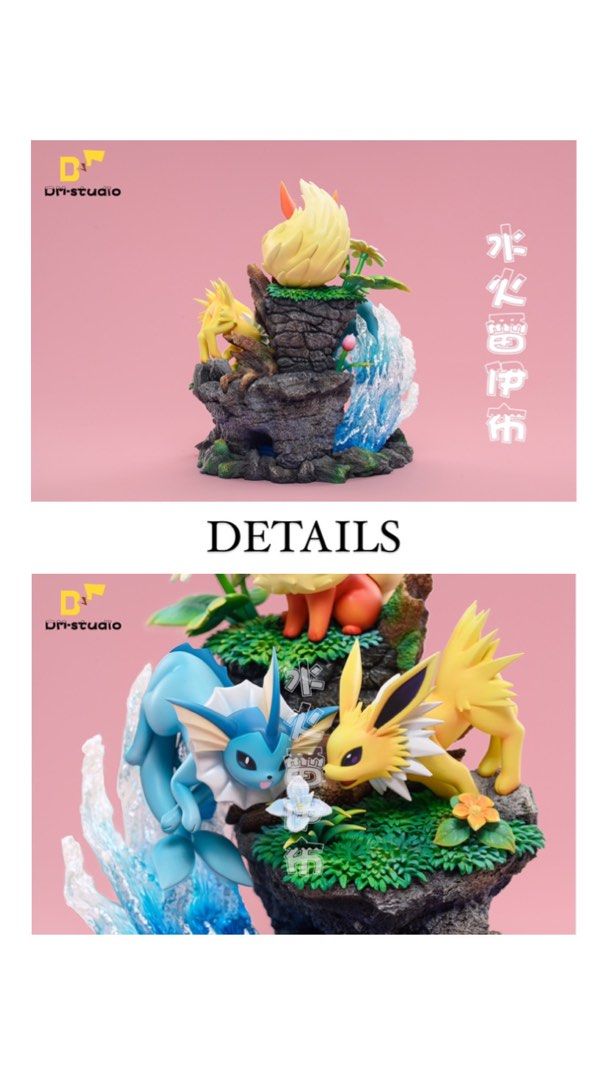 DM Studio - Pokemon Series - Eevee Family, Hobbies & Toys, Toys & Games ...