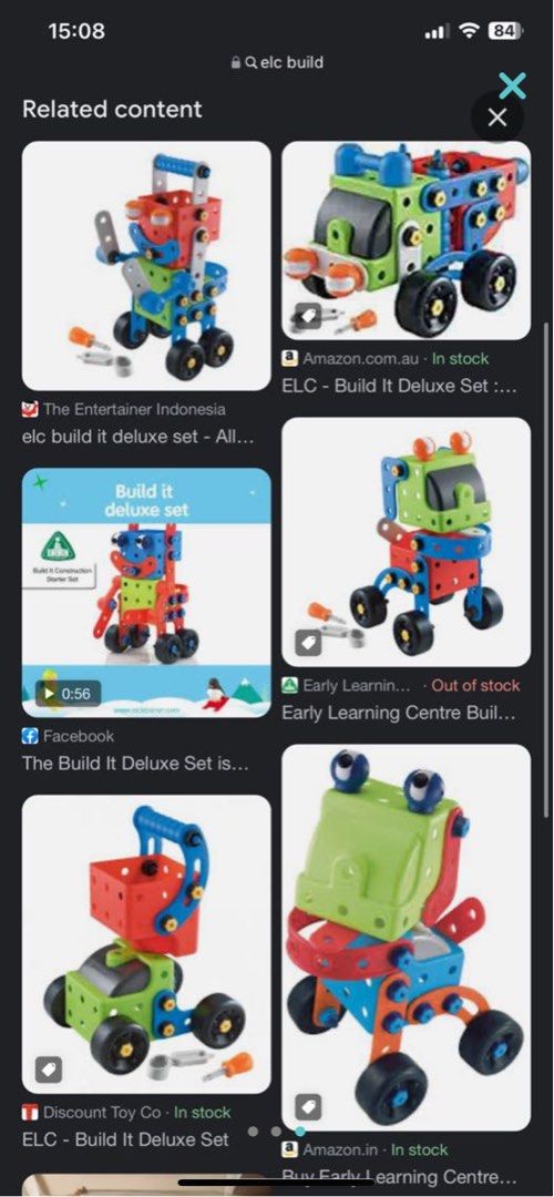 ELC Build it set (x3, Hobbies & Toys, Toys & Games on Carousell