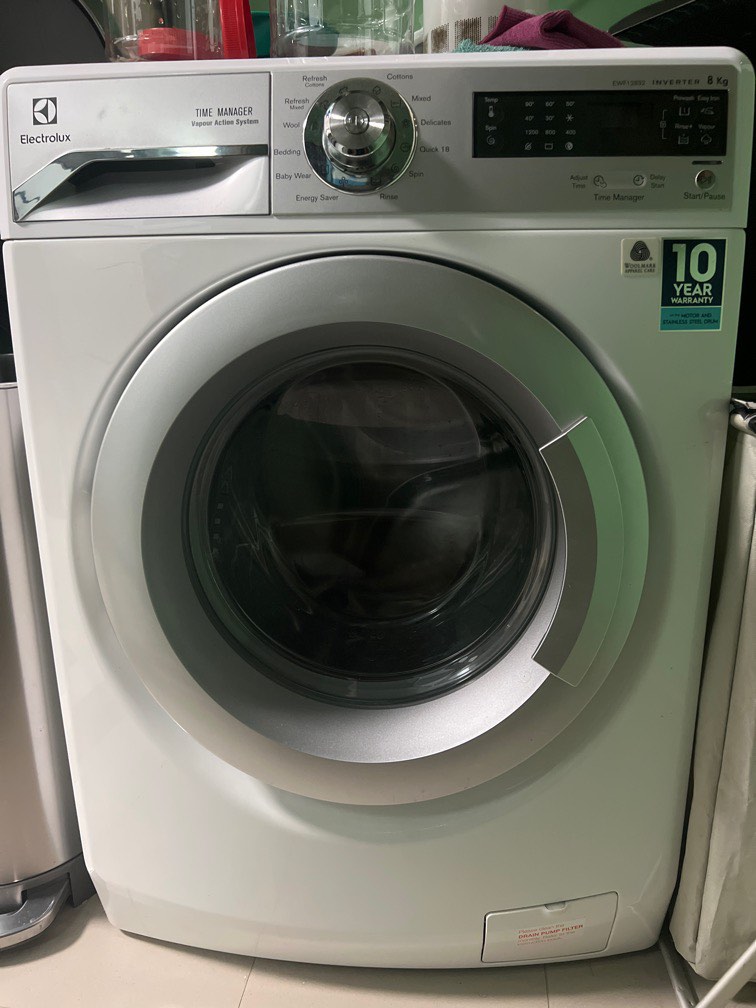 Electrolux EWF12832 8kg front load, TV & Home Appliances, Washing