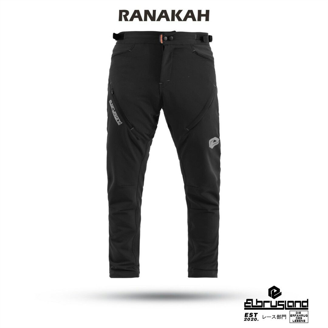 Enduro Pants Elbrusland Ranakah Black, Sports Equipment, Bicycles