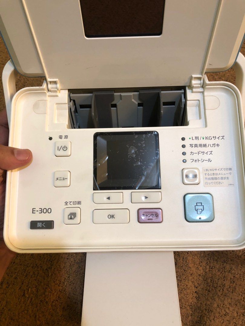 EPSON E-300（写真プリンタ） きく