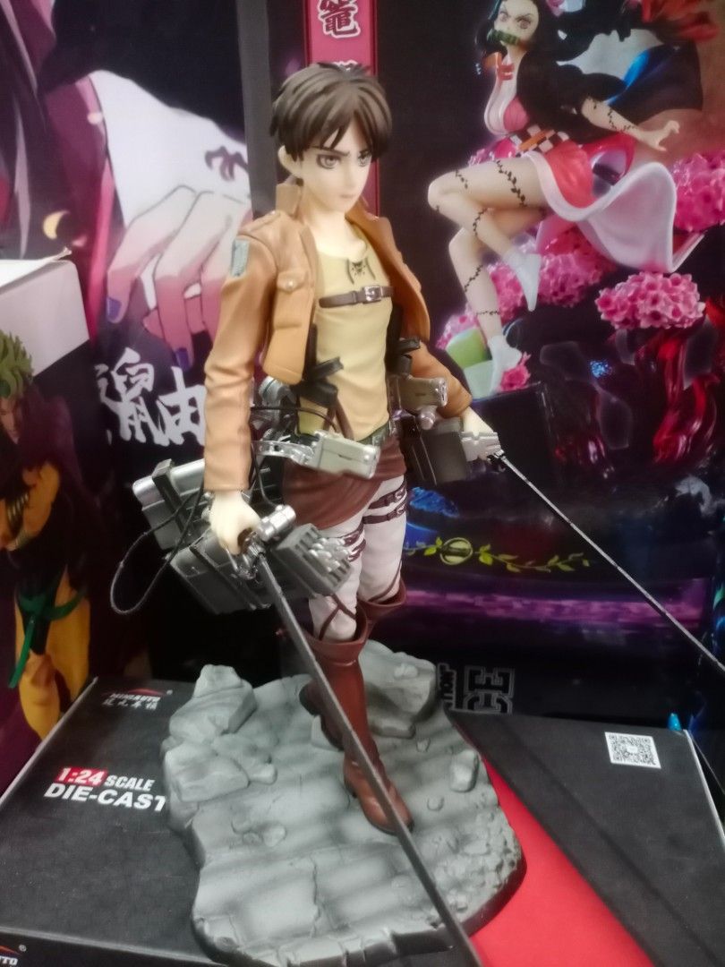 Eren Yeager Figure, Hobbies & Toys, Toys & Games on Carousell
