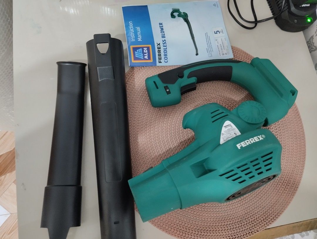 FERREX Cordless blower, Furniture & Home Living, Cleaning & Homecare Supplies, Cleaning Tools